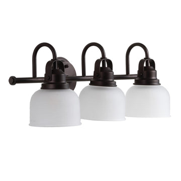 Virginia Metal/Glass LED Vanity Light